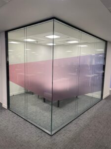 Frosted Window Film Elegance by S Line SolarFilm in Ascot, Kent, Surrey