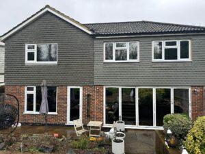 Solar window film installation in Surrey