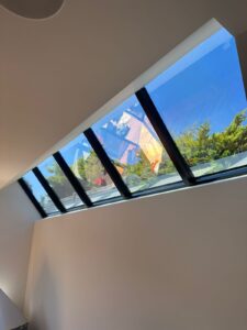 Solar window film installation in Cobham by S-Line Solarfilm