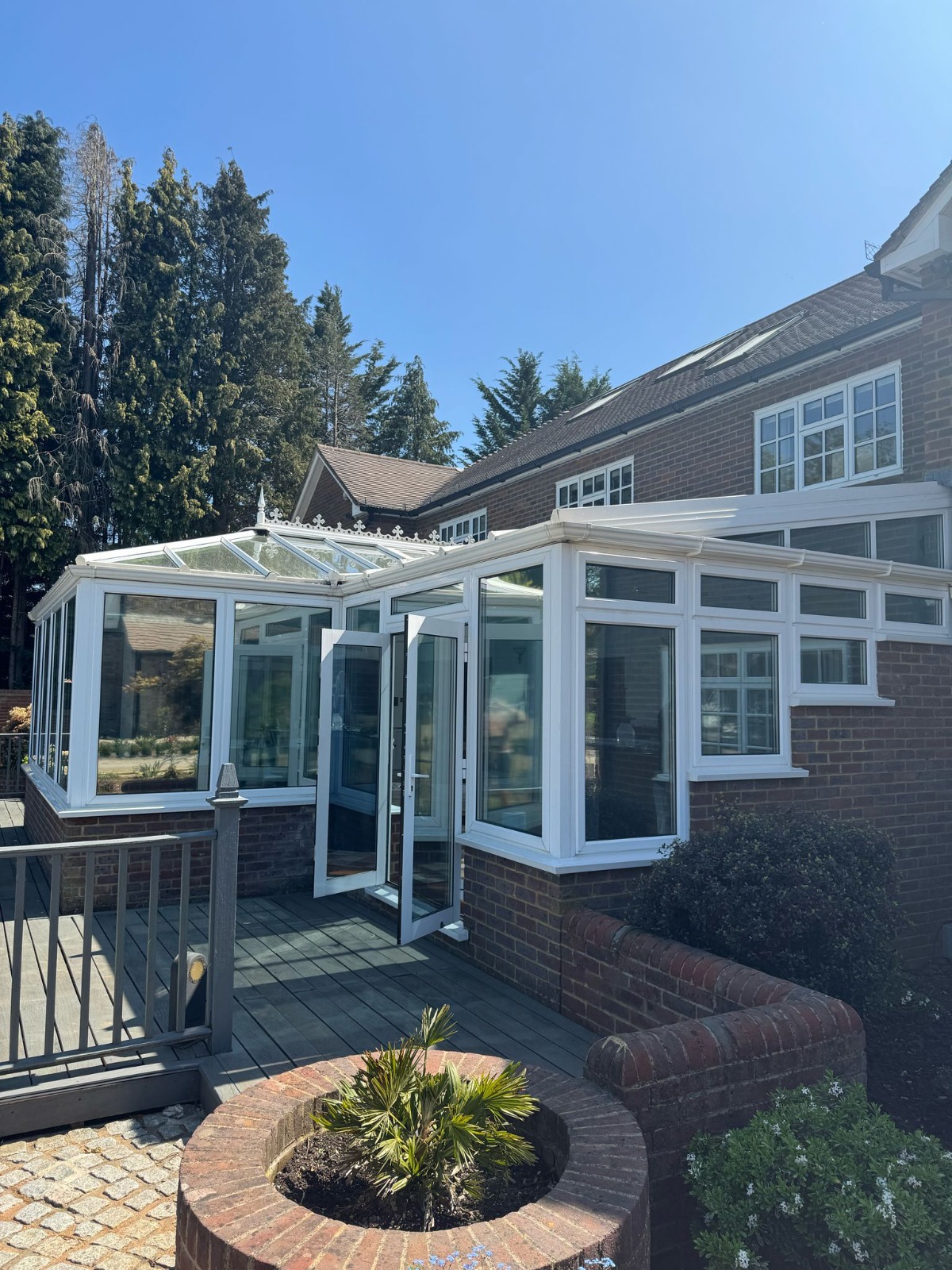 Residential window film installation by S-Line Solarfilm in Epsom