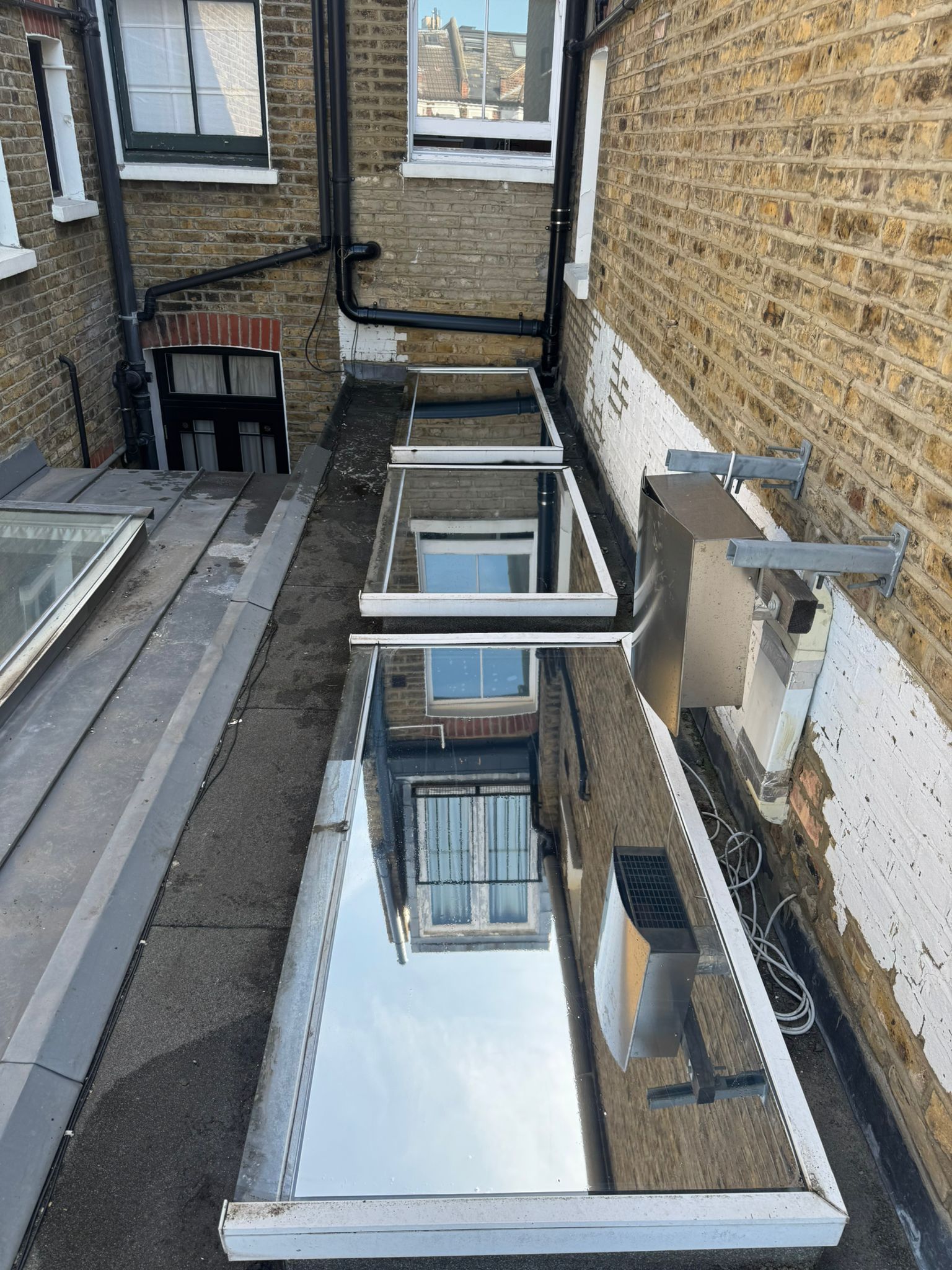 Commercial window film providing solar heat rejection for businesses in Bournemouth.