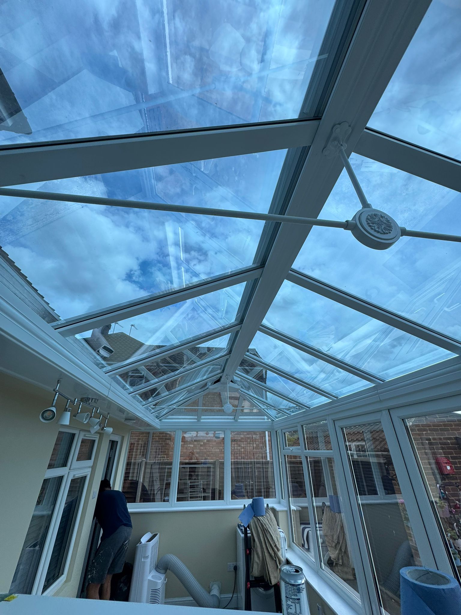 Solar window film for residential properties in Bournemouth reducing air conditioning use.