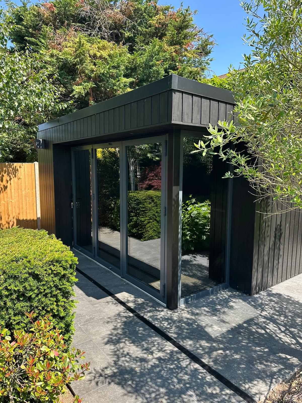 Commercial window film providing shading solutions for Bournemouth offices.