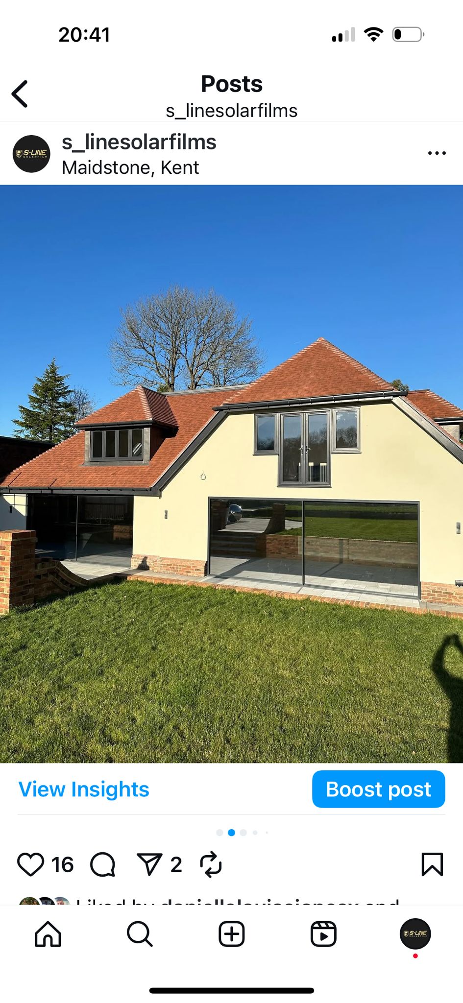 Security window film installation in Bournemouth to prevent break-ins.