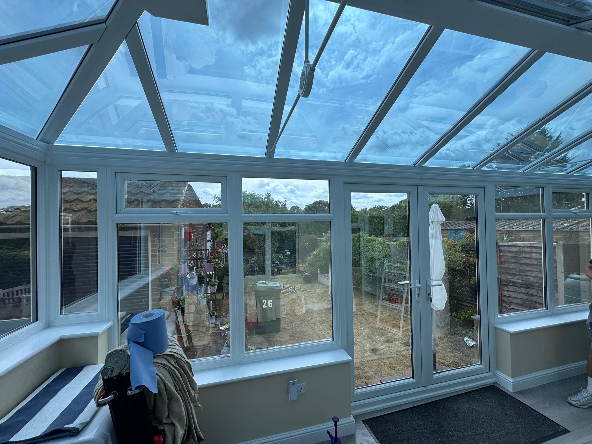 Residential window film with UV protection for furniture in Bournemouth properties.