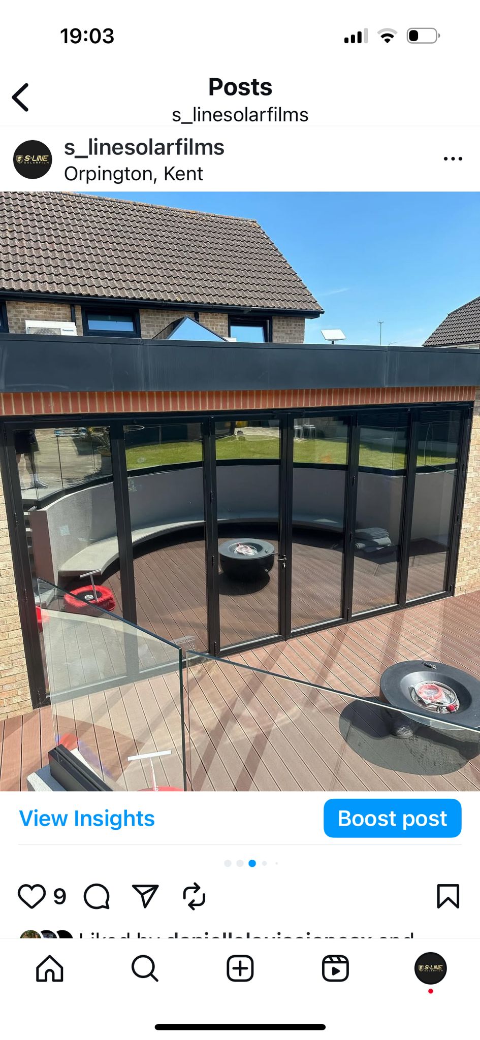 Commercial window film used for branding and privacy in Bournemouth retail stores.