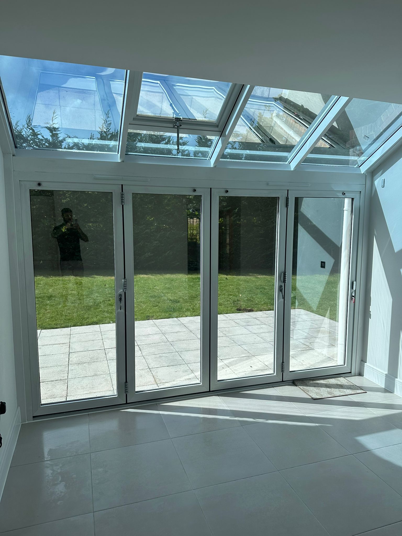 Residential window film installation for added insulation in Bournemouth properties.