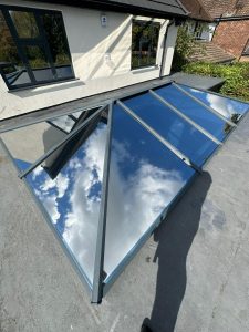 S-Line Solarfilm window film installation in a London home