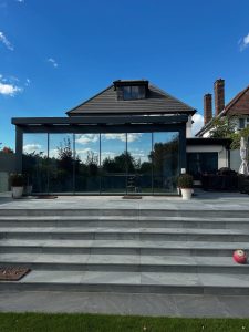 Residential window tint by S-Line Solarfilm reducing UV and heat