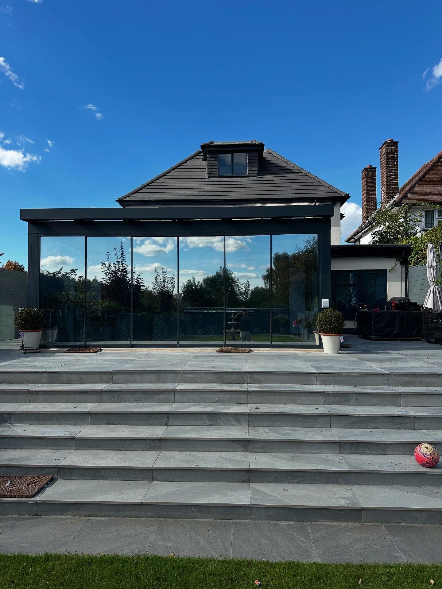 Residential window tint by S-Line Solarfilm reducing UV and heat