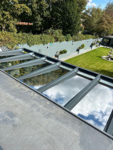 Modern Surrey home with S-Line Solarfilm window film for energy savings